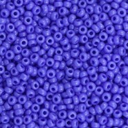 Miyuki seed beads 11/0 - Opaque blue 11-417